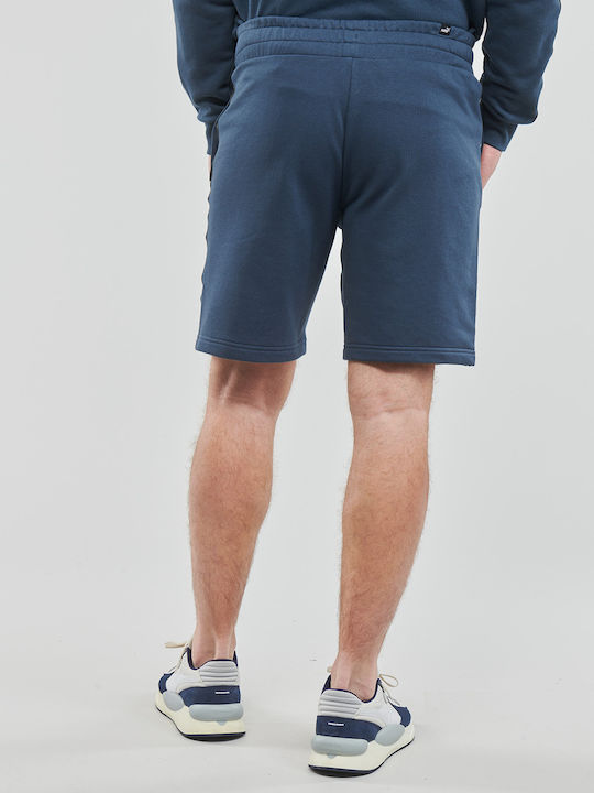 Puma Essentials+ Tape Sportliche Herrenshorts Marineblau