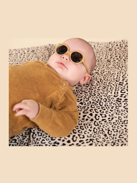 KiETLA Lion Unbreakable Kids Sunglasses with Mirror Lens Honey for 2-4 Years