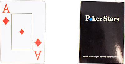 Pokeritems Texas Playing Cards Plastic for Poker Red