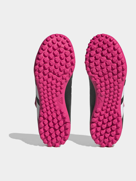 Predator Accuracy.4 TF Kinder Fußballschuhe und Stollenschuhe mit Rasen Core Black / Cloud White / Team Shock Pink 2