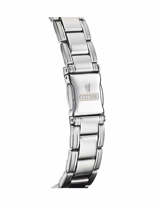 Festina Uhr Batterie mit Metallarmband