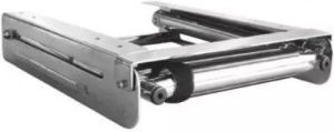 Sumar Bootsleiter mit 2 Stufen Teleskopische Plattformleiter Inox SS316 2 Stufen 25,4 x 55,9 cm