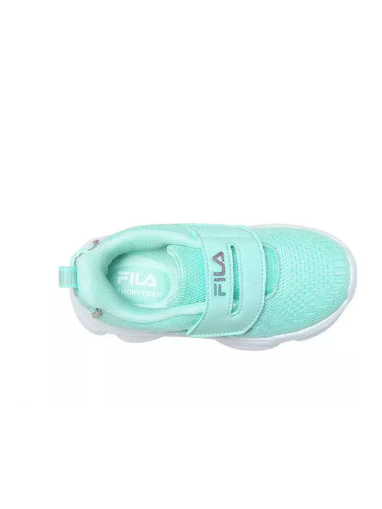 Musha Παιδικά Sneakers με Σκρατς Τιρκουάζ