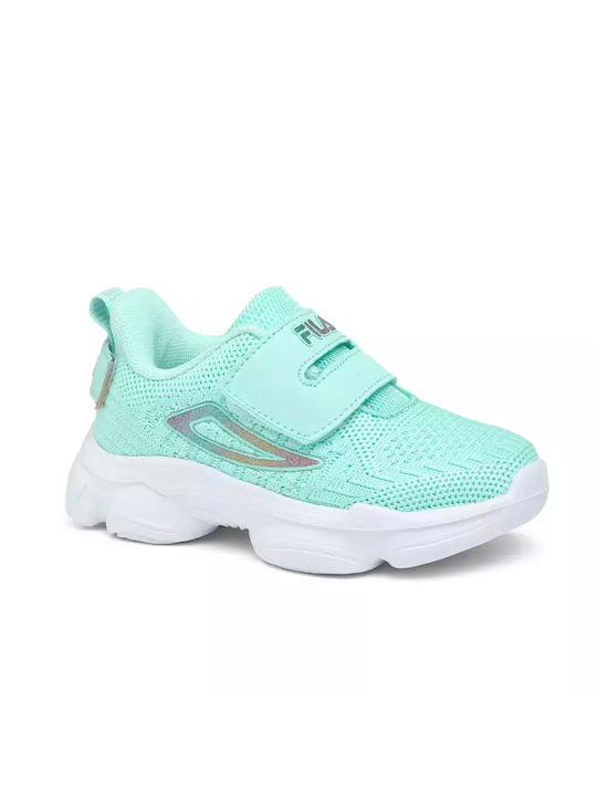 Fila Kids Sneakers with Scratch Turquoise