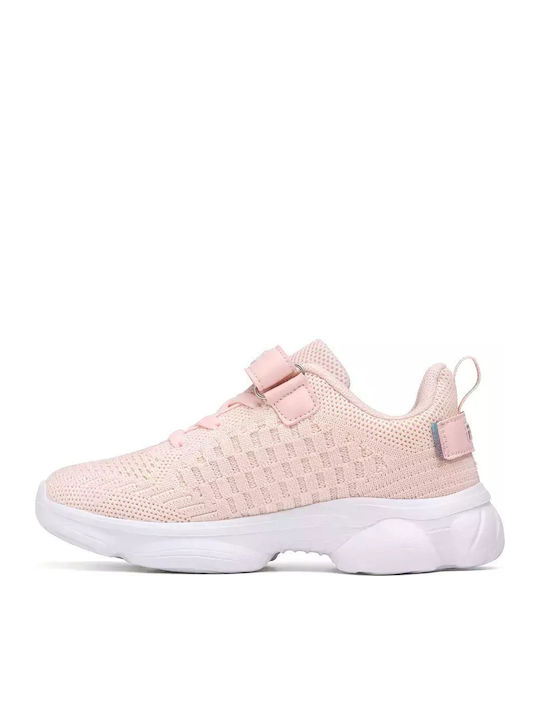 Memory Musha Παιδικά Sneakers Ανατομικά με Σκρατς Ροζ
