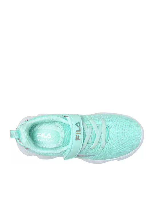 Memory Musha Παιδικά Sneakers Ανατομικά με Σκρατς Τιρκουάζ