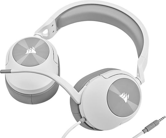 Corsair HS55 Surround Over Ear Gaming Headset with Connection 3.5mm White