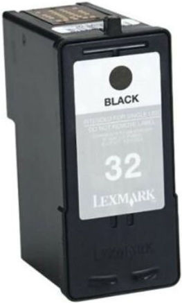 Lexmark 32 Original InkJet Druckerpatrone Schwarz (18CX032E)