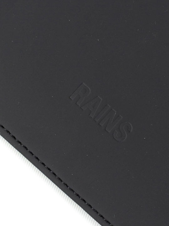 Rains Portofolio Αδιάβροχη Θήκη για Laptop 13" σε Μαύρο χρώμα
