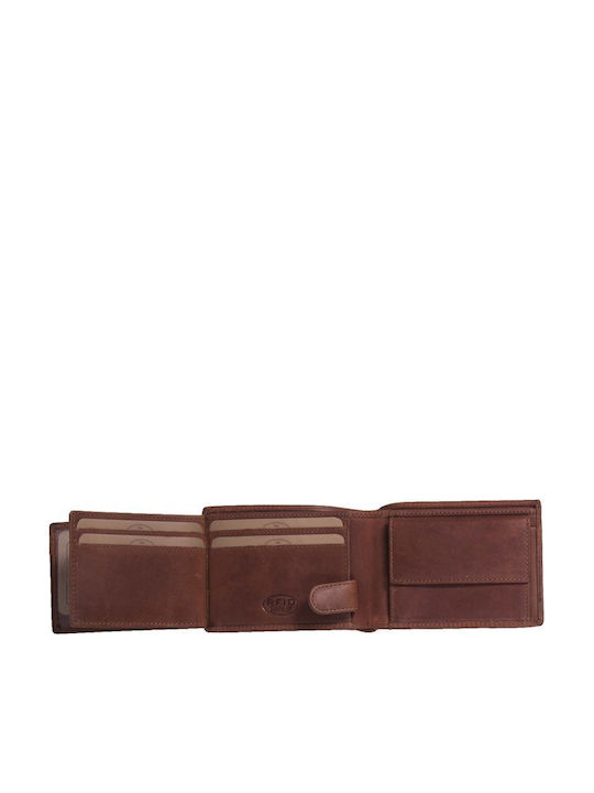 Marvin Leather Men's Wallet Classic with RFID Cognac
