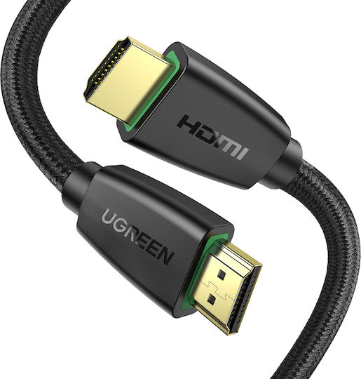 Ugreen HDMI 2.0 Premium High Speed 4K 60Hz HDR Cable HDMI male - HDMI male 3m Μαύρο