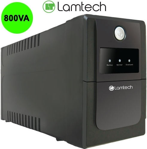 Lamtech K800VA AVR UPS Line-Interactive 480W с 2 Schuko Гнезда