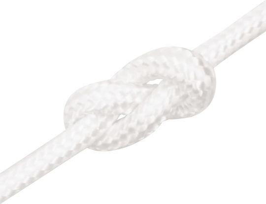 vidaXL Rope Knitted 6mm White