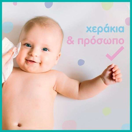 Pampers Fresh Clean Baby Wipes without Alcohol & Parabens 12x52pcs