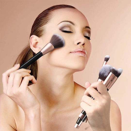 Anjou Professional Set with Makeup Brushes made of Natural Hair 16pcs