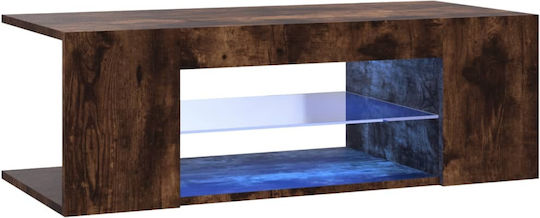 TV-Ständer mit LED-Beleuchtung Braune M90xT39xH30cm