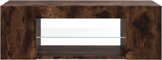 TV-Ständer mit LED-Beleuchtung Braune M90xT39xH30cm