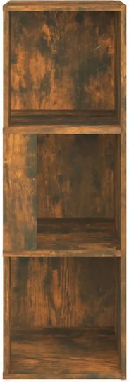 Corner Bookcase Smoky Oak 33x33x100cm