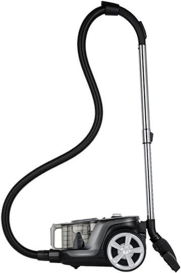 Tesla Aerostar T700 Ηλεκτρική Σκούπα 900W με Κάδο 3lt Μαύρη