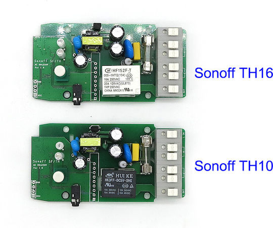 Sonoff TH16 Smart Întrerupător Intermediar Wi-Fi
