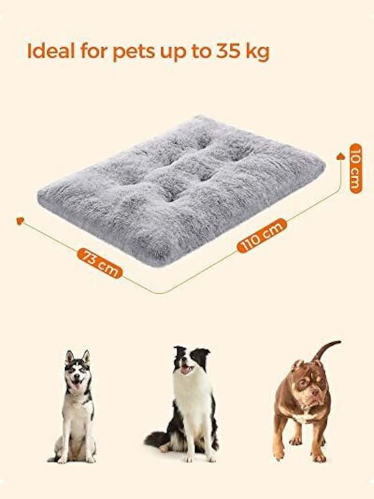 PGW203G01 Dog Pillow Bed Gray 110x73cm