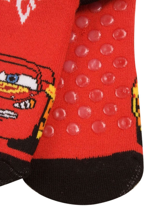 Disney Non-slip Kids' Ankle Socks Cars Multicolored 3 Pairs