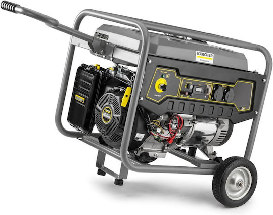 Karcher PGG 3/1 Γεννήτρια Βενζίνης Τετράχρονη με Χειροκίνητη - Ηλεκτρική Μίζα, Ρόδες και Μέγιστη Ισχύ 2.8kVA