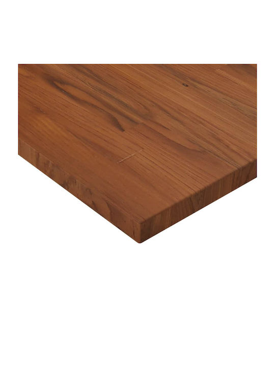 vidaXL Rectangular Bathroom Vanity Unit made of Solid Wood Dark Brown 60x40x2.5cm 343054 1pcs