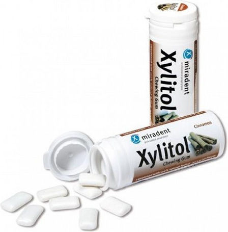 Miradent Xylitol Chewing Gum for Dry Mouth 30 Pieces
