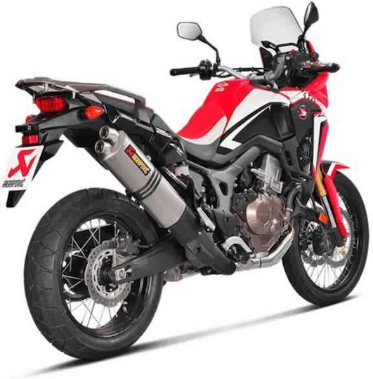 Akrapovic Крайно гърне за мотоциклет за Honda CRF 1000L Африкански близнак