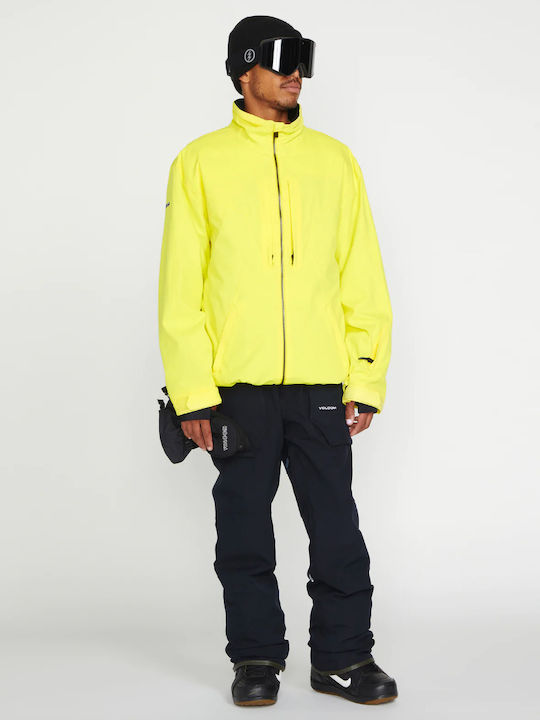 Volcom Quad Angle 2L Tds G0452305-CTR Ανδρικό Μπουφάν για Σκι & Snowboard Citrus