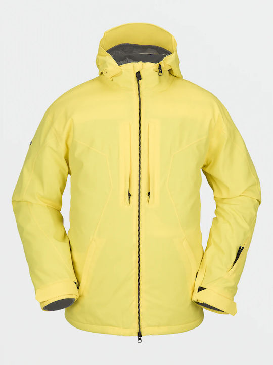 Volcom Quad Angle 2L Tds Men's Ski & Snowboard Jacket Citrus G0452305-CTR