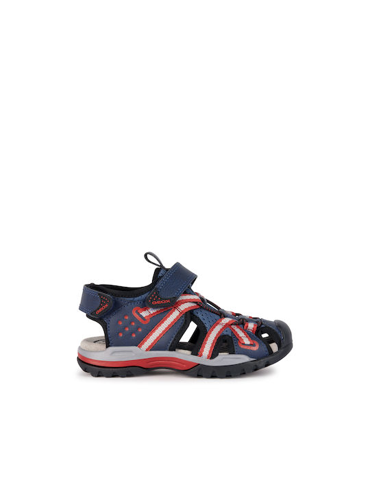 Geox Shoe Sandals Anatomic Navy Blue