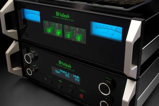 McIntosh C12000 Black Hybrid Integrated Hi-Fi Amplifier Stereo 17584 Black