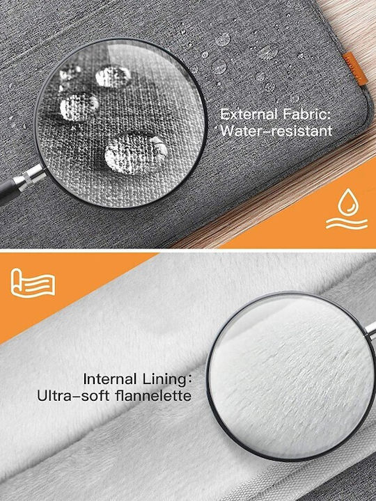 Inateck Waterproof Laptop Case for 13 Inch in Gray Color LB01005-G