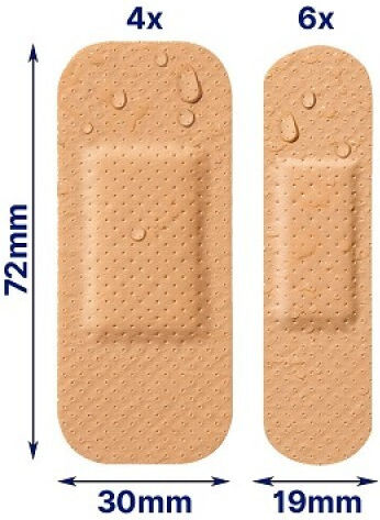 Hansaplast Universal Waterproof Plasters 10pcs
