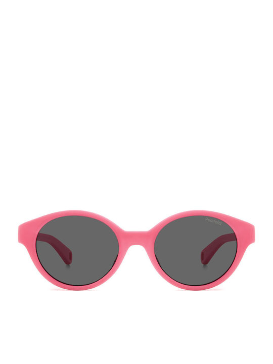 Polaroid Polarized Pink Kids Sunglasses For 4-7 Years Polaroid Polarized Pink Kids Sunglasses For 4-7 Years