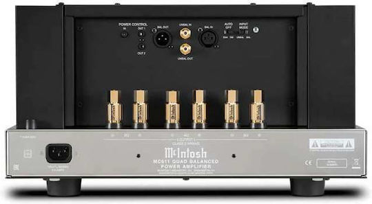 McIntosh MC611 Τελικός Ενισχυτής Hi-Fi Stereo 17609 Μαύρος