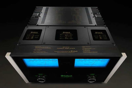 McIntosh MC312 Усилвател на мощност Hi-Fi усилвател Stereo 17620 Черен