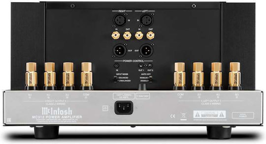 McIntosh MC312 Усилвател на мощност Hi-Fi усилвател Stereo 17620 Черен