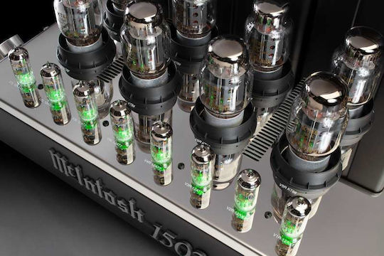 McIntosh MC1502 Тръба Усилвател на мощност Hi-Fi усилвател Stereo 17612 Черен