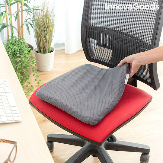 InnovaGoods Hexafresh Μαξιλάρι Καθίσματος 39x37x3cm σε Γκρι χρώμα V0103199