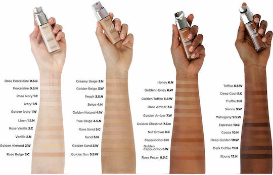 L'Oreal Paris True Match Liquid Foundation SPF17 R2/C2 Rosse Vanilla 30ml