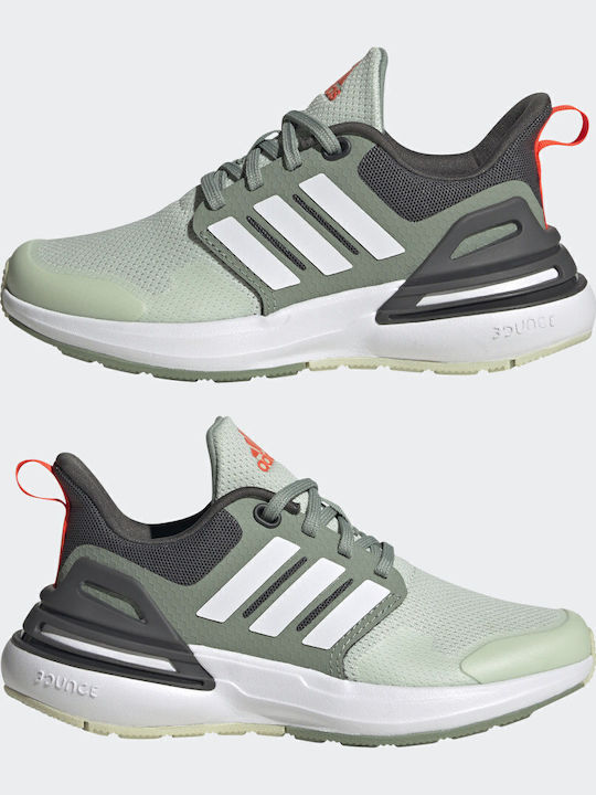 RapidaSport RapidaSport K Kids Sports Shoes Running with Laces Linen Green / Silver Green / Cloud White