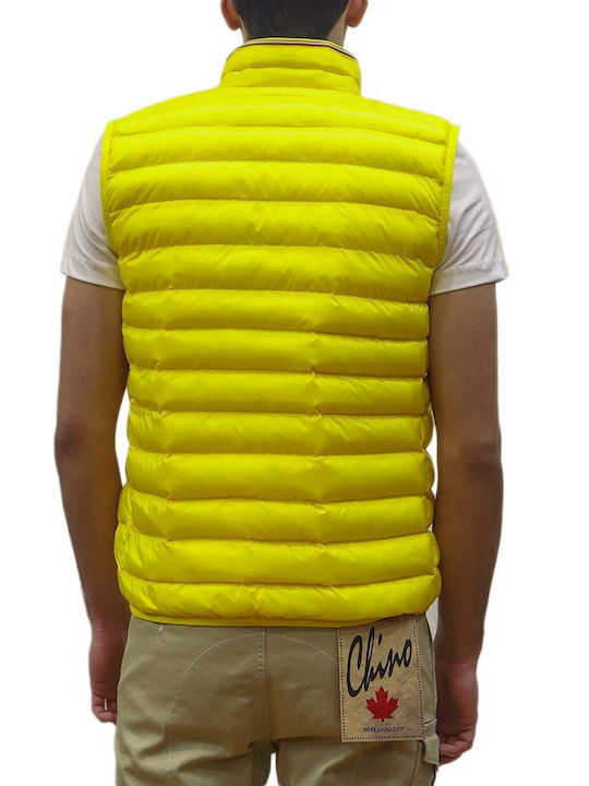 Tommy Hilfiger Sleeveless Jacket Puffer Yellow