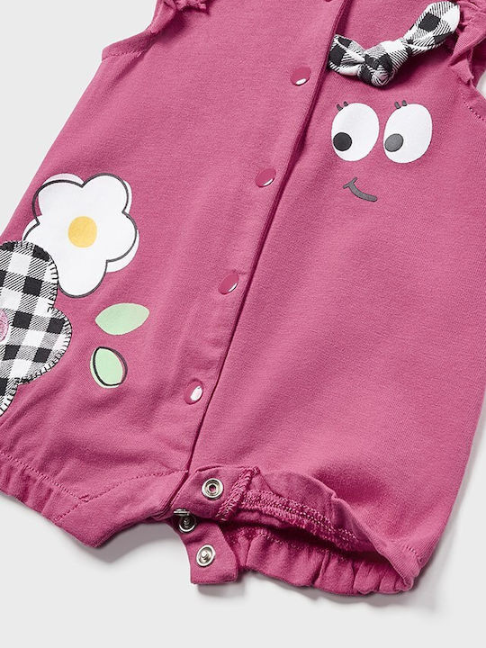 Mayoral Baby Bodysuit Set Short-Sleeved with Pants Multicolour 2pcs