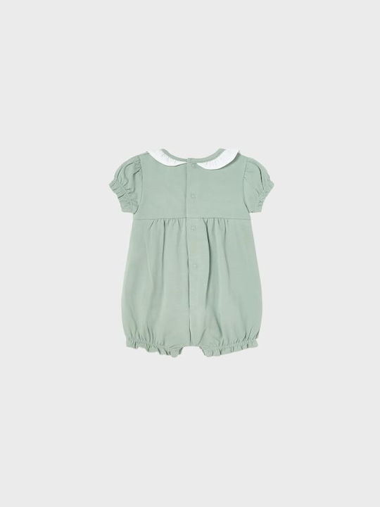 Mayoral Baby Bodysuit Set Short-Sleeved Green