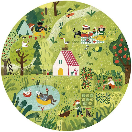 Holz Kinderpuzzle A Home for Nature 4 Layer Seasons für 5+ Jahre+ Jahre 10pcs Londji