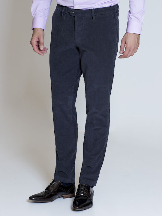 Corduroy trousers Slim fit Mauro Boano Grey