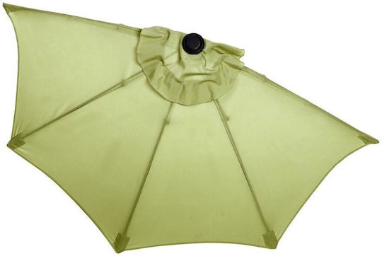 Umbrella Floor Round Aluminum Siesta Olive Green 1.84x0.94m